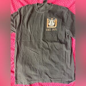 Disney Dark Gray Halloween 🎃 Cotton Tee